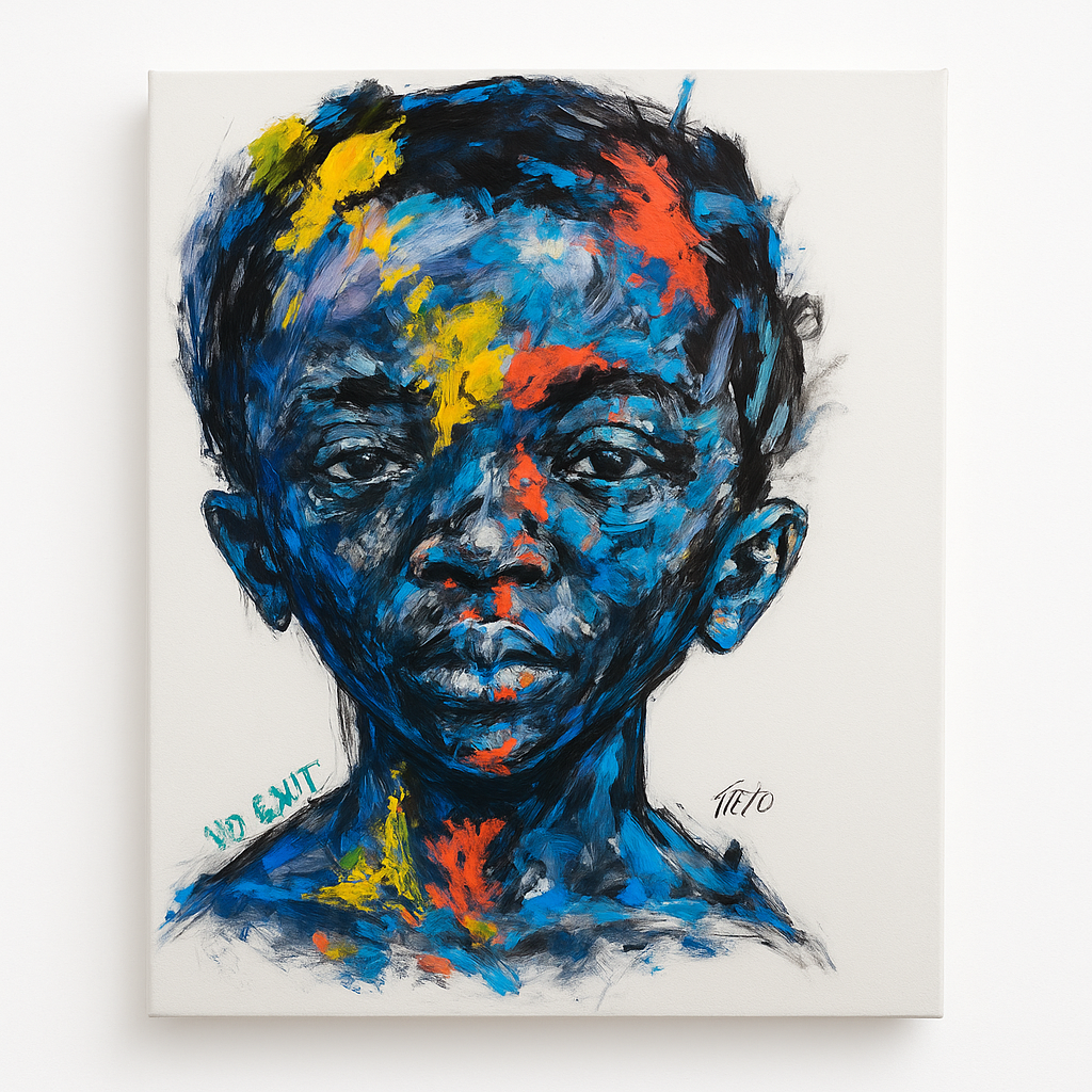 No fear Boy In Colourful Style