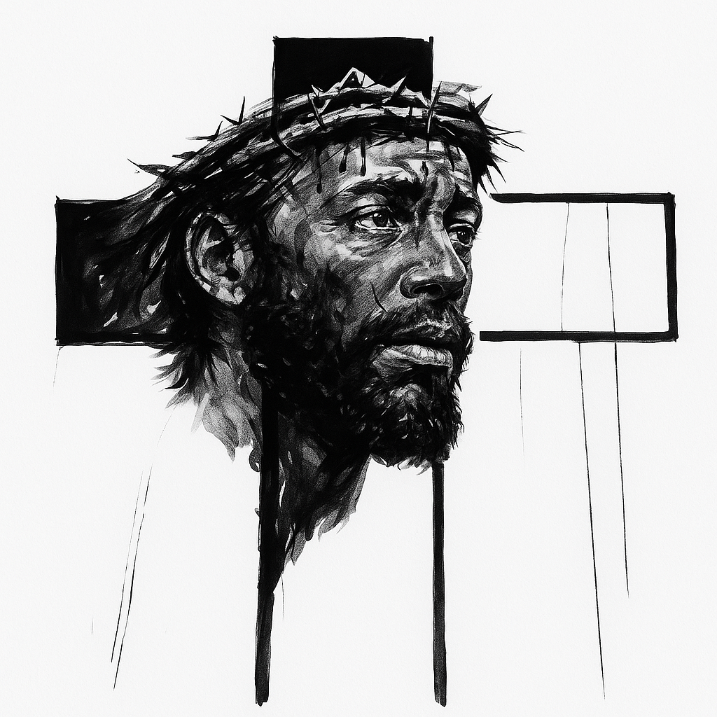 No Fear Jesus Black And White